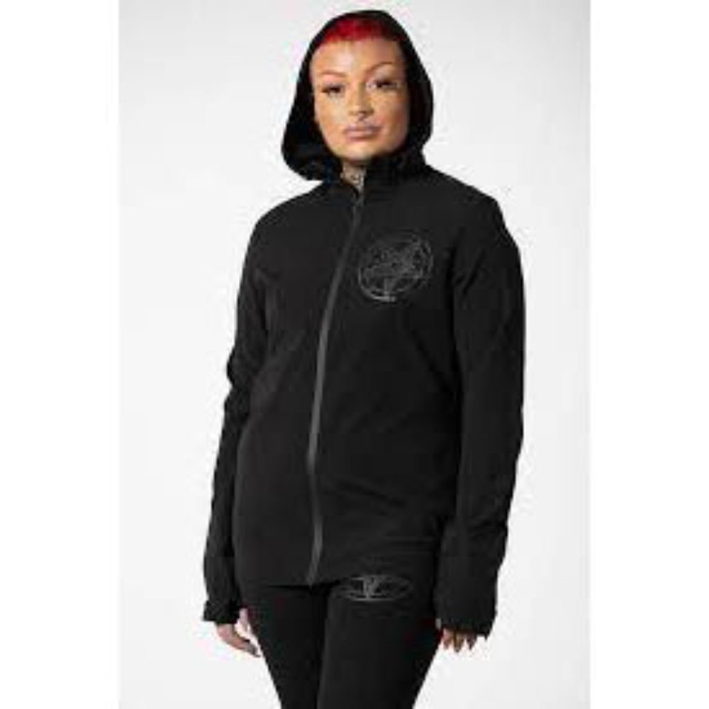 Killstar DOWN N OUT SPORTS HOODIE XS jacket nwt - Picture 6 of 9